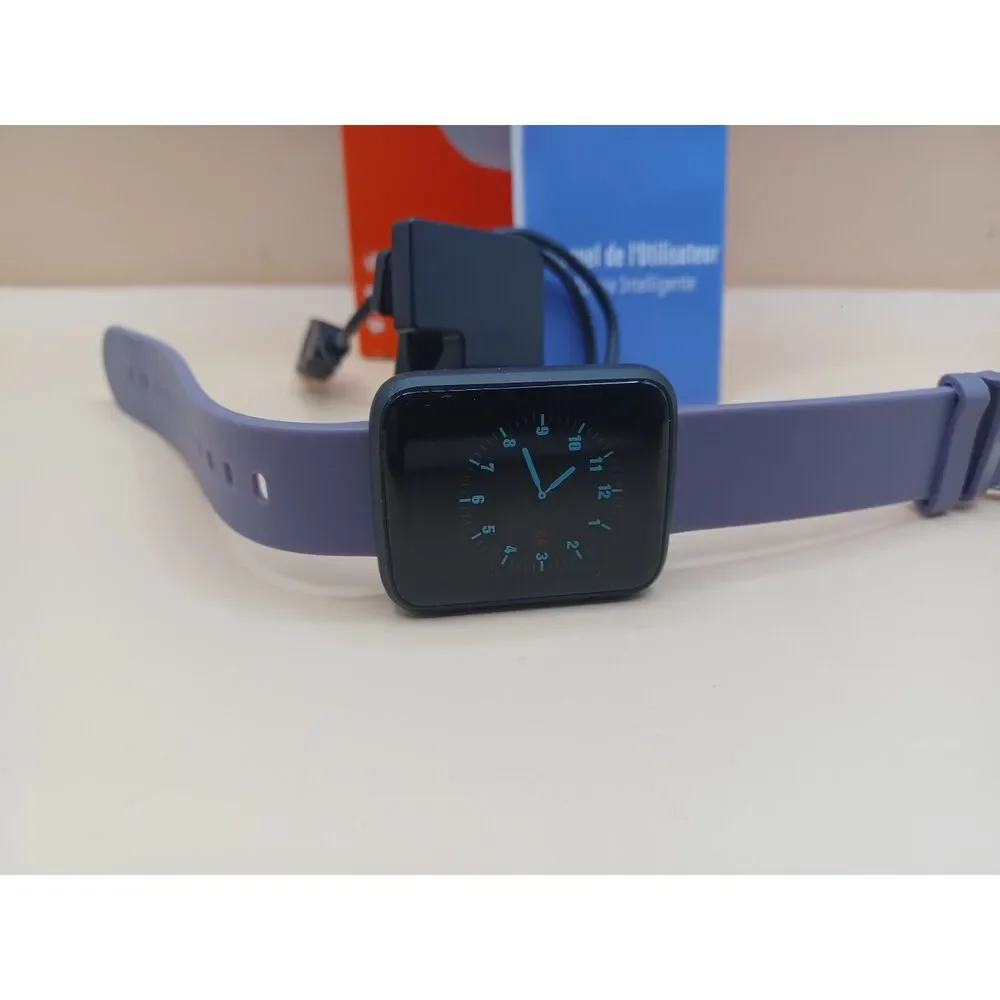 Lintelek Fitness Tracker H19 With Charger and 3 Wrist Bands Smart Watch